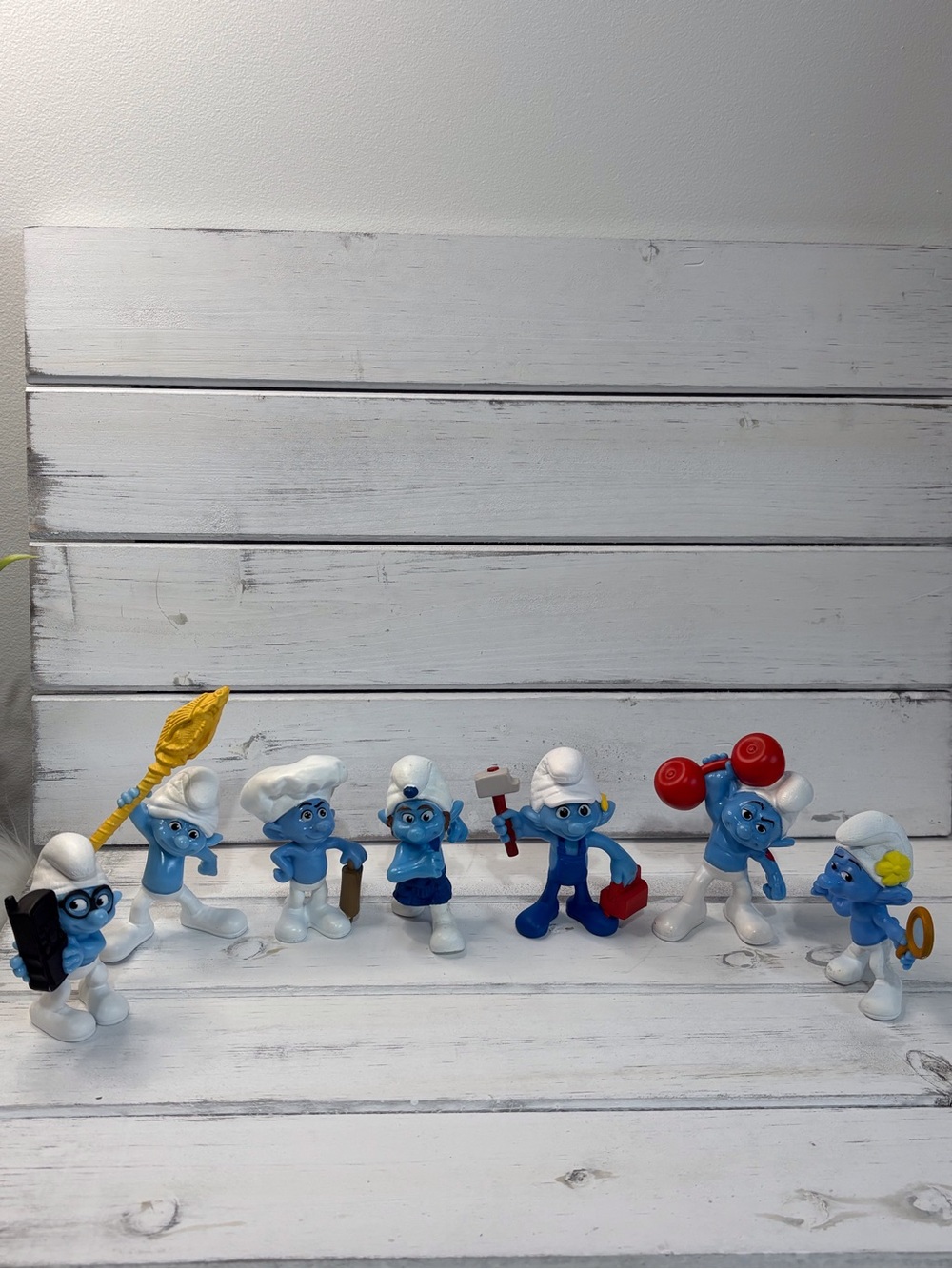 Made for McDonald’s Peyo 2011/2013 Blue Figure Toy Set – Assorted Smurf’s